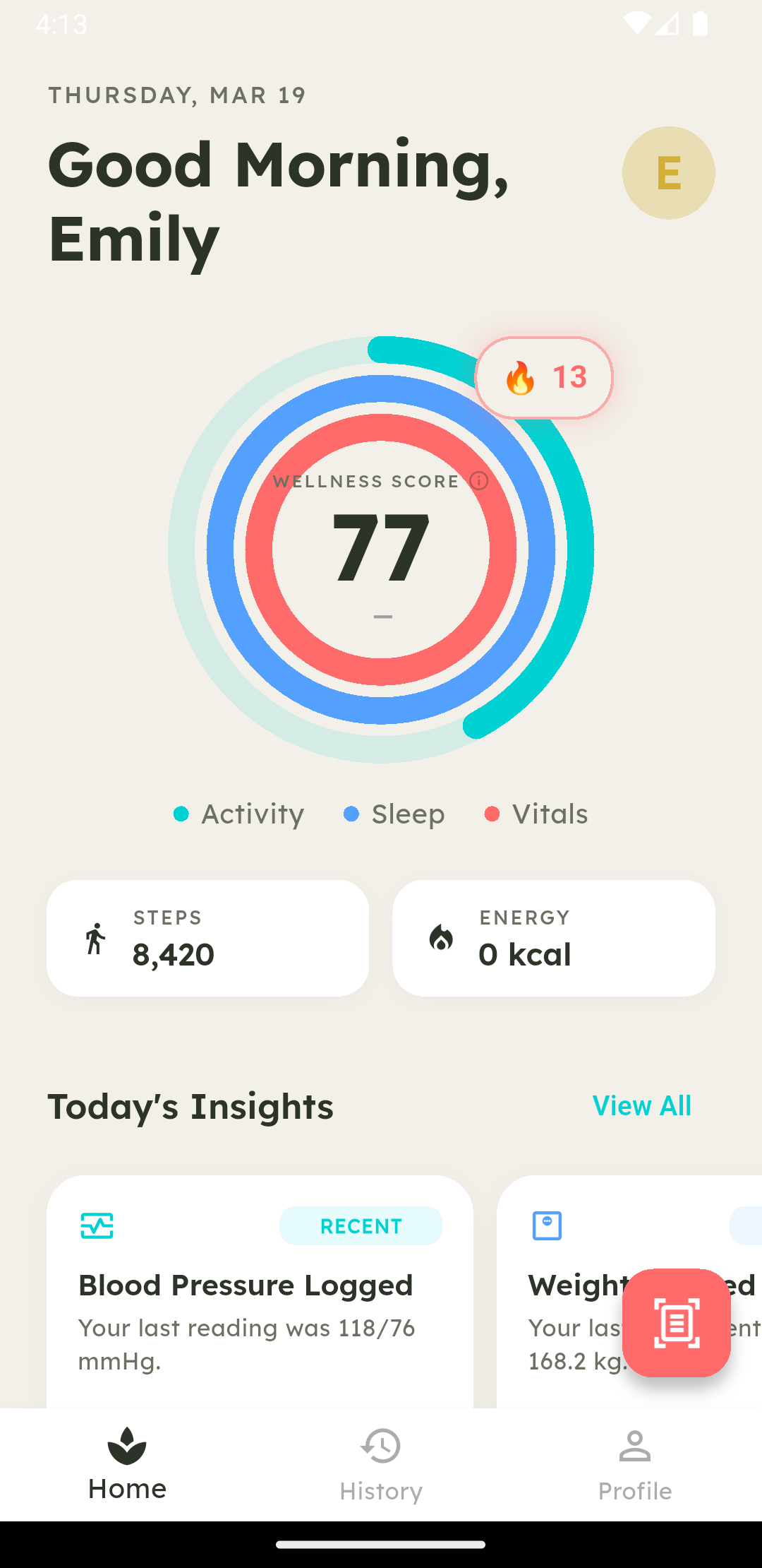 Vytal Wellness App